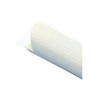 Násuvný spínací hřbet  80 listů, bílý, 50 ks