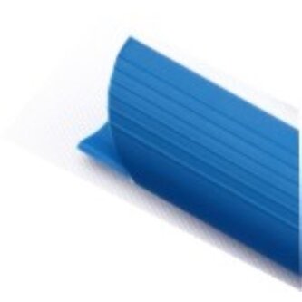 Násuvný spínací hřbet  20 listů, modrý, 50 ks