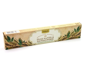Indické vonné tyčinky Tulasi Masala 15 g Palo Santo, Sandalwood