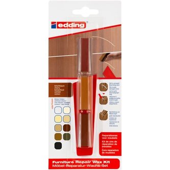 Vosk na opravu nábytku edding 8901, třešeň