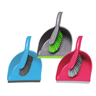 Clanax Souprava smetáček s lopatkou různé barvy