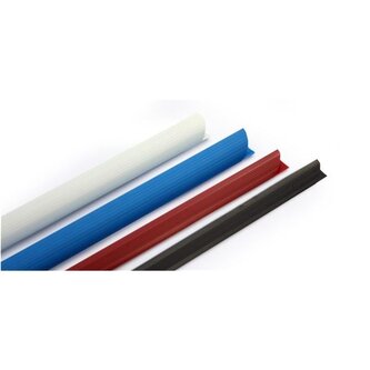 Násuvný spínací hřbet  25 listů, červený, 50 ks