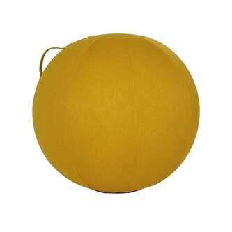 Sedací ergonomický míč Alba - žlutý, 65 cm