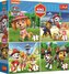 TREFL Puzzle Tlapková patrola 4v1 (4,6,9,12 dílků)