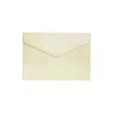 Ozdobné obálky Pearl - C6, 150 g,  slon.kost, 10ks