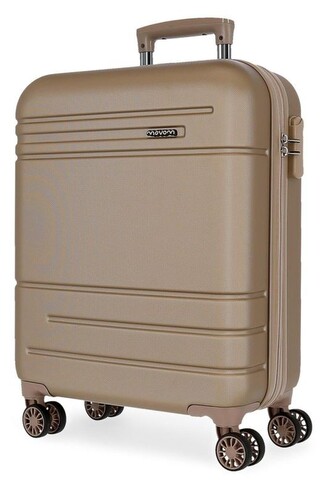 JOUMMABAGS Cestovní kufr ABS MOVOM Galaxy Champagne  ABS plast, 55 cm