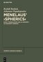 Menelaus' ¿Spherics¿