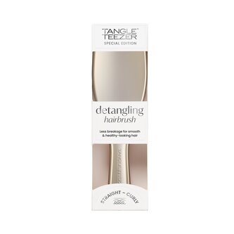Tangle Teezer Kartáč na vlasy Ultimate Detangler Straight & Curly Chrome Neo Gold woman