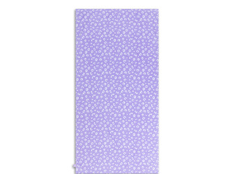 Plážový uterák 135 x 65 cm Leopard fialový