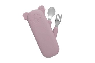 SADA PRÍBOROV SO SILIKÓNOVÝM PÚZDROM COTTON CLOUD DUSTY PINK