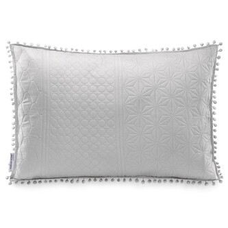 Polštář AmeliaHome Meadore I šedý, velikost 50x70