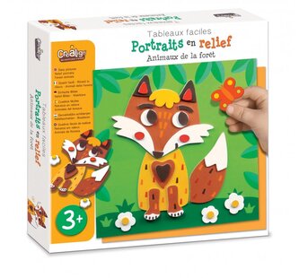 Penové obrázky Lesné zvieratká 3+