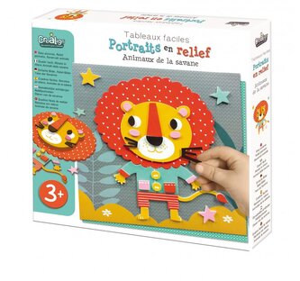 Penové obrázky Zvieratká zo savany 3+