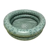 Nafukovací bazén pre deti Leopard zelený 60 cm