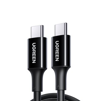 Kabel Ugreen US300 USB-C / USB-C 480Mb/s 5A 1m - czarny