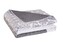 Oboustranný přehoz z mikrovlákna DecoKing Brigha bílo-šedý, velikost 200x220