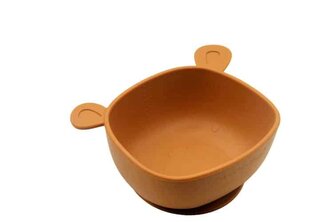 SILIKÓNOVÁ MISKA MEDVEĎ LILI CINNAMON