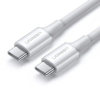Kabel Ugreen US300 USB-C - USB-C PD QC FCP 100W 5A 480Mb/s 2m - biały