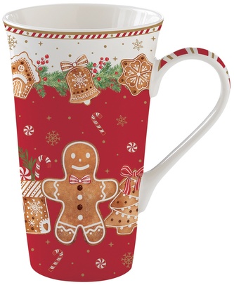 Porcelánový hrnek Fancy Gingerbread