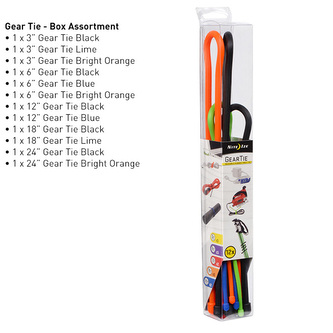 Vázací drát Nite Ize Gear Tie Multi Box GT Multi Box 12ks
