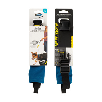 Nite Ize Raddog - vodítko a obojek v jednom Modrá Small - malá (35,5 cm - 40,5 cm)
