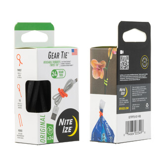 Vázací drát Nite Ize Gear Tie PROPACK GT PROPACK 3" ČERNÁ