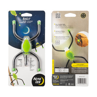 Mikro svítilna Nite Ize Buglit® Lime Black