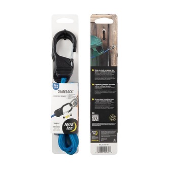 Gumicuk s uzamykací karabinou Nite Ize Slide Lock Carabiner Bungee 91 cm