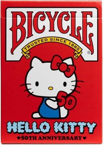 Karty Hello Kitty 50th Anniversary BICYCLE Karty Hello Kitty 50th Anniversary BICYCLE