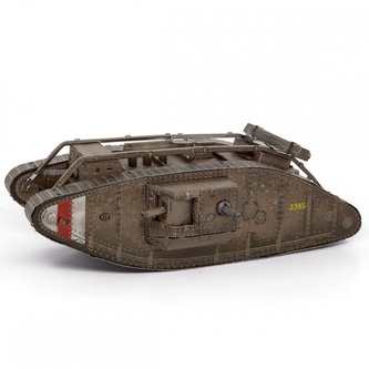 Metal Earth Luxusní ocelová stavebnice Britský Mark IV-Panzer