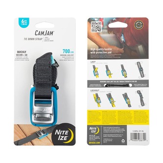 Upínací systém - popruh k zajištění nákladu CAMJAM® TIE DOWN STRAPS