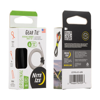 Vázací drát Nite Ize Gear Tie PROPACK GT PROPACK 6" černá