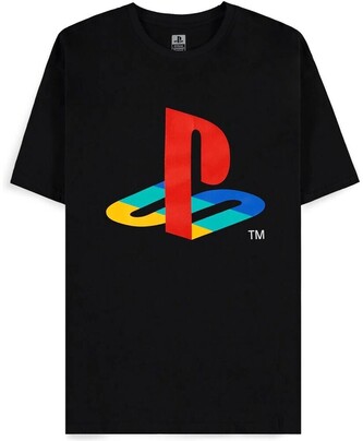 Tričko PlayStation - Logo černé XL
