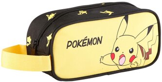 Školní penál na psací potřeby Pokémon: Pikachu (21 x 10 x 8 cm)