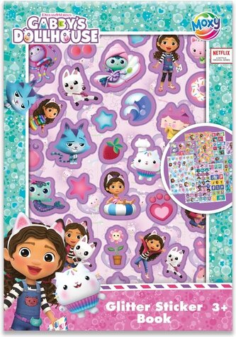 MOXY Błyszczące naklejki Gabiiny magiczny domek