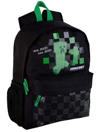 Školní batoh Minecraft: Creeper (objem 18 litrů|31 x 42 x 14 cm)