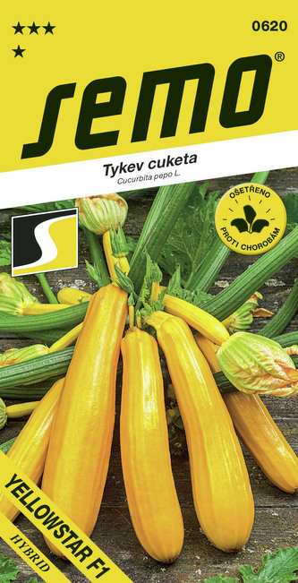 Tykev cuketa - Yellowstar F1 žlutá 1,3g Tykev cuketa - Yellowstar F1 žlutá 1,3g