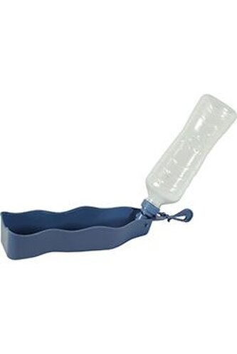 Lahev skládací BIVOUAK 450ml plast modrá Zolux