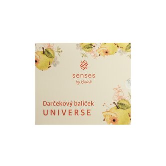 Kvitok Dárková sada Universe - šlehané máslo a tuhý deodorant