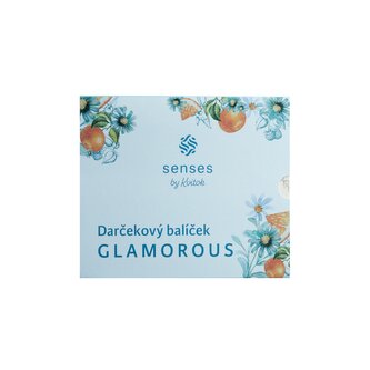 Kvitok Dárková sada Glamorous - šlehané máslo a tuhý deodorant