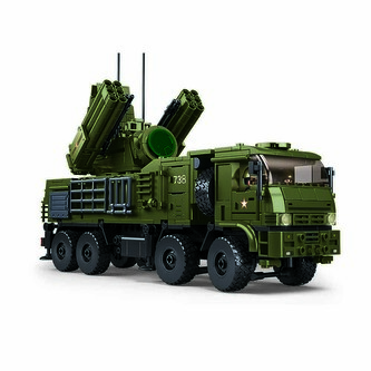 Sluban Model Bricks M38-B1252  Pantsir S1S v měřítku 1:35