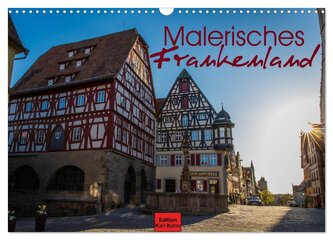 Malerisches Frankenland (Wandkalender 2025 DIN A3 quer), CALVENDO Monatskalender