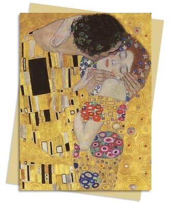 Karnet B6 Pocałunek Gustav Klimt