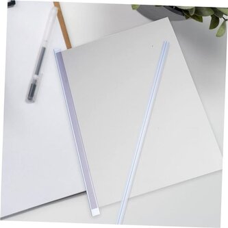 Násuvný spínací hřbet  50 listů, transp., 50 ks