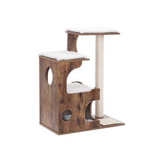 Kočičí škrabadlo Hidde 88 cm hnědé