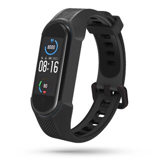 Pasek Tech-Protect Armour na Xiaomi Mi Smart Band 5 / 6 / 6 NFC - czarny