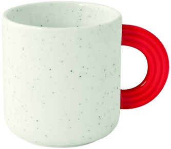 Porcelánový hrnek Creative Coloured White Red