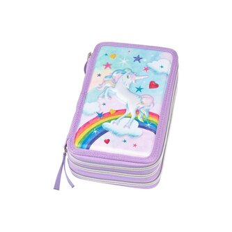 Piórnik trzykomorowy z wyposażeniem Jednorożec