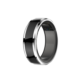 Prsten CUBE1 Smart Ring černý vel. 8 (18,4 mm)