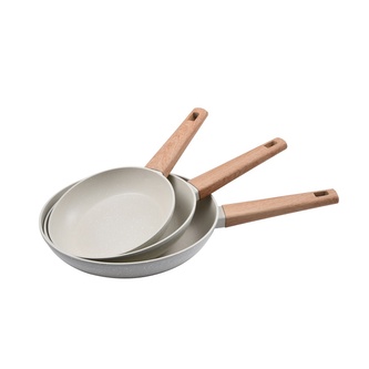 Bergner Sada pánví s nepřilnavým povrchem Naturally 3 ks 18, 22, 26 cm BG-34741-CR